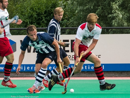 17-08-2013 hdm H1 - HC Frankfurt  0-1 (oefenwedstrijd)