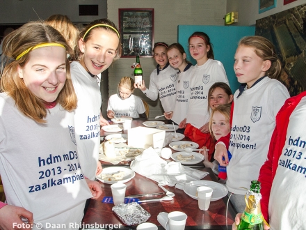 15-02-2014 Huldiging zaalkampioenen